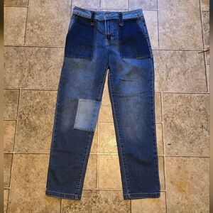 Time and Tru Women's Two-Tone Blue Jeans Size 4
